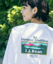 L.L.Bean（エルエルビーン）の「ジャパン・フィット ケアフリー・アンシュリンカブル・ティ、長袖　グラフィック（Tシャツ/カットソー）」