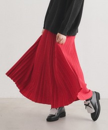 manana suerte | ロングプリーツスカート(スカート)