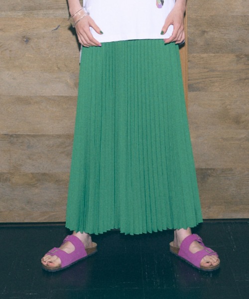 manana suerte（マニャーナスエルテ）の「ロングプリーツスカート