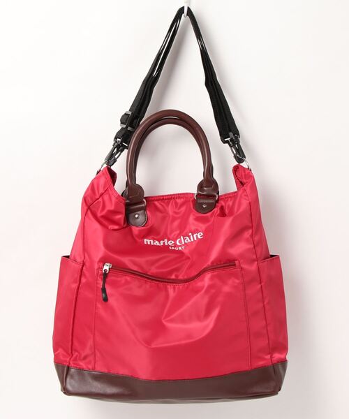 新品タグ付き marie claire マリクレール 編込み3wayバッグ^^☆ Marie Claire - 新品タグ付き marie claire マリクレール 編込み3way
