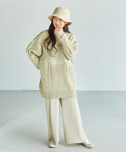 14+（イチヨンプラス）の「コーデュロイバケットハット（ハット・レディース・ブラック/モカ/ベージュ・LARGE/MEDIUM）」の22枚目の写真