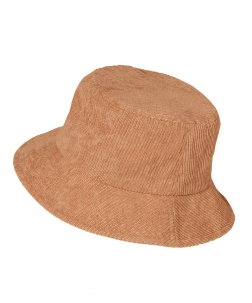 14+（イチヨンプラス）の「コーデュロイバケットハット（ハット・レディース・ブラック/モカ/ベージュ・LARGE/MEDIUM）」の4枚目の写真