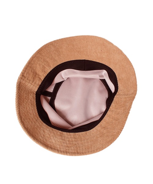 14+（イチヨンプラス）の「コーデュロイバケットハット（ハット・レディース・ブラック/モカ/ベージュ・LARGE/MEDIUM）」の8枚目の写真