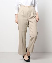 ehka sopo | センタープレス裾フレアパンツ(その他パンツ)