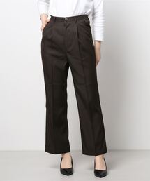 ehka sopo | センタープレス裾フレアパンツ(その他パンツ)