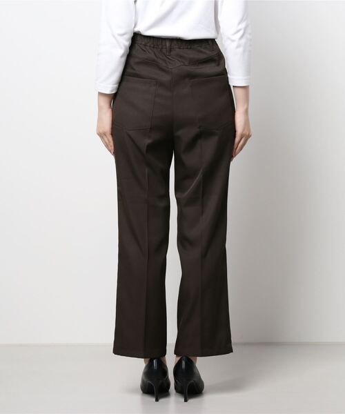 ehka sopo（エヘカソポ）の「センタープレス裾フレアパンツ（その他パンツ・レディース・カーキ/ベージュ/チャコール・ﾌﾘ-）」の5枚目の写真