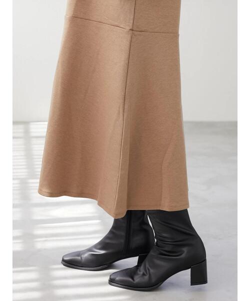 Green　Parks（グリーンパークス）の「バルーンスリーブティアードワンピース＊（ワンピース・レディース・ブラック/ベージュ・FREE）」の7枚目の写真