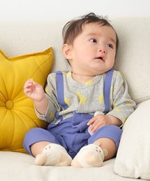 Love&Peace&Money | 星柄ジャカードカバーオール(ロンパース)