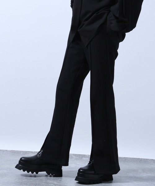 HARE(ハレ)の「センタースリットスウェットパンツ(HARE)(スウェットパンツ・レディース・ブラック/アイボリー・FREE)」の18枚目の写真