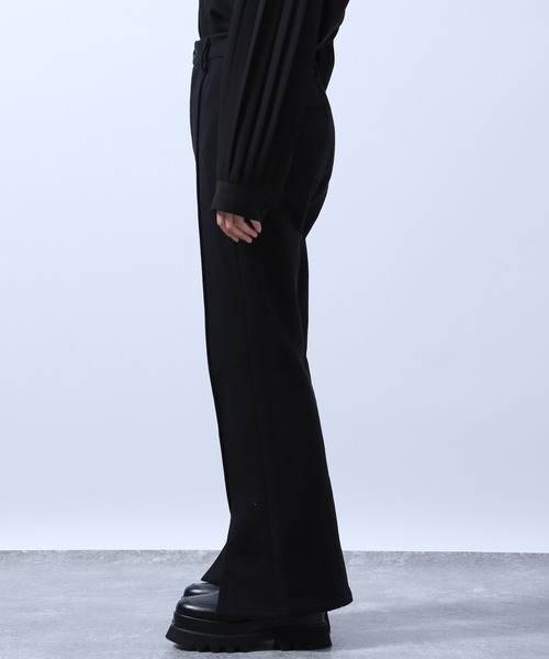 HARE(ハレ)の「センタースリットスウェットパンツ(HARE)(スウェットパンツ・レディース・ブラック/アイボリー・FREE)」の20枚目の写真