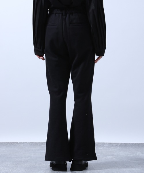 HARE(ハレ)の「センタースリットスウェットパンツ(HARE)(スウェットパンツ・レディース・ブラック/アイボリー・FREE)」の21枚目の写真