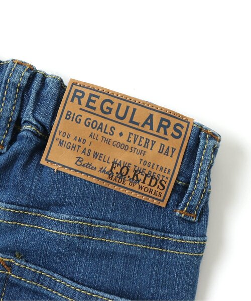 F.O.KIDS（エフオーキッズ）の「すぽ軽スキニーデニムパンツ 10分丈（その他パンツ・キッズ・ブルー/ネイビー・90/95/100/80/110/120/130/140）」の13枚目の写真