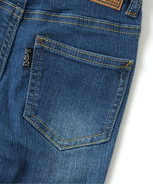 F.O.KIDS（エフオーキッズ）の「すぽ軽スキニーデニムパンツ 10分丈（その他パンツ・キッズ・ブルー/ネイビー・90/95/100/80/110/120/130/140）」の16枚目の写真