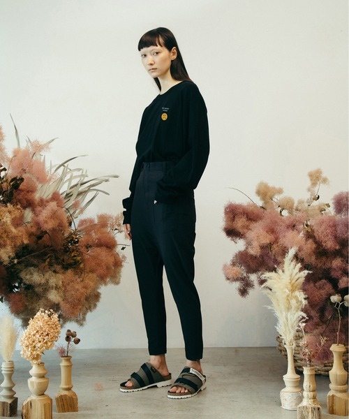 STOF(ストフ)の「Half Twist Skinny Pants(デニムパンツ・メンズ・カーキ/ブラック・XS/M/S)」の4枚目の写真