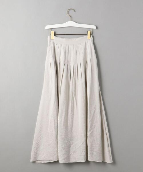 BEAUTY&YOUTH UNITED ARROWS（ビューティーアンドユースユナイテッドアローズ）の「BY タックボリューム マキシスカート（スカート・レディース・ブラック/ナチュラル/ケリー・S/M）」の20枚目の写真