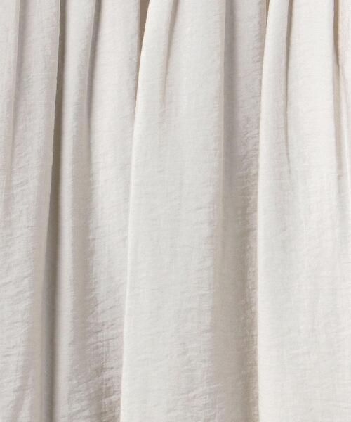 BEAUTY&YOUTH UNITED ARROWS（ビューティーアンドユースユナイテッドアローズ）の「BY タックボリューム マキシスカート（スカート・レディース・ブラック/ナチュラル/ケリー・S/M）」の5枚目の写真