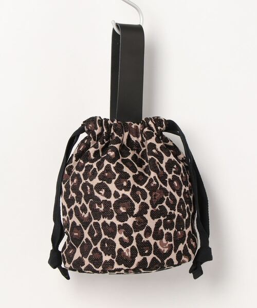 Lugnoncure（ルノンキュール）の「アソート柄巾着バッグ（ハンドバッグ・レディース・ベージュ/ブラウン・ﾌﾘ-）」の8枚目の写真