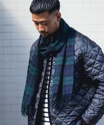 BEAUTY&YOUTH UNITED ARROWS | BY カシミヤ トラッド チェック マフラー(マフラー)