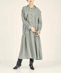 BRACTMENT | ＜BRACTMENT(ブラクトメント)＞BM スカーフセット プリントワンピース(ワンピース)