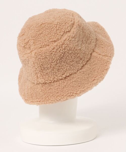 AZUL by moussy（アズールバイマウジー）の「BOA BUCKET HAT/ボアバケットハット（ハット・メンズ・ブラック/ベージュ・FREE）」の3枚目の写真