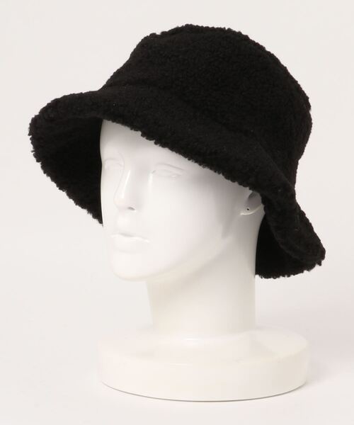 AZUL by moussy（アズールバイマウジー）の「BOA BUCKET HAT/ボアバケットハット（ハット・メンズ・ブラック/ベージュ・FREE）」の9枚目の写真