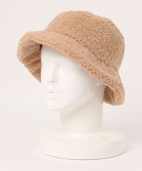 AZUL by moussy（アズールバイマウジー）の「BOA BUCKET HAT/ボアバケットハット（ハット・メンズ・ブラック/ベージュ・FREE）」の15枚目の写真
