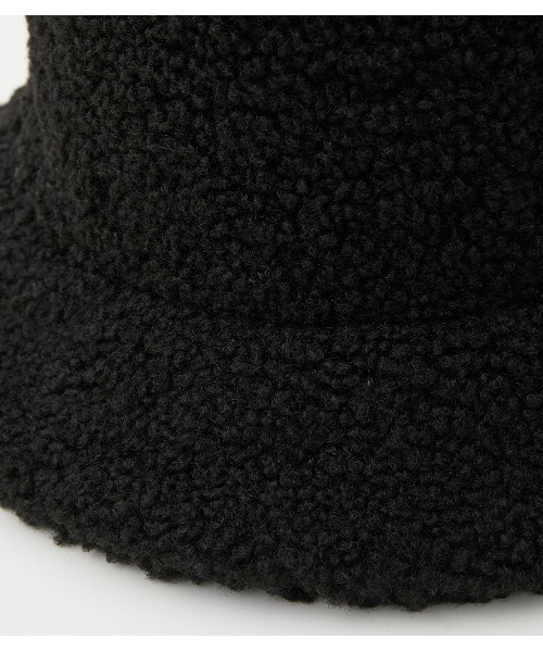 AZUL by moussy（アズールバイマウジー）の「BOA BUCKET HAT/ボアバケットハット（ハット・メンズ・ブラック/ベージュ・FREE）」の7枚目の写真