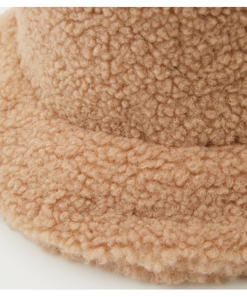 AZUL by moussy（アズールバイマウジー）の「BOA BUCKET HAT/ボアバケットハット（ハット・メンズ・ブラック/ベージュ・FREE）」の11枚目の写真