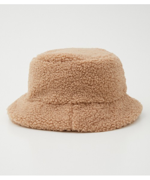 AZUL by moussy（アズールバイマウジー）の「BOA BUCKET HAT/ボアバケットハット（ハット・メンズ・ブラック/ベージュ・FREE）」の10枚目の写真