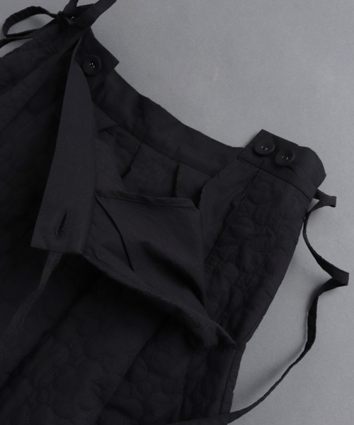 bulle de savon（ビュルデサボン）の「はなとまるキルティングスカート（スカート・レディース・ホワイト/ブラック/その他・FREE）」の15枚目の写真