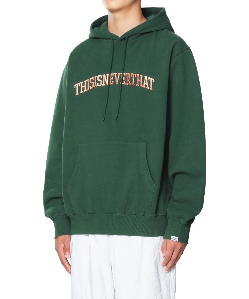 thisisneverthat（ディスイズネバーザット）の「ARCH-LOGO HOODIE（パーカー・メンズ・ネイビー/グレー/ブラック/ヘザーグレー/グリーン系その他/バーガンディー・M/L/XL/S）」の22枚目の写真
