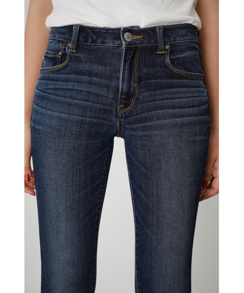 AZUL by moussy(アズールバイマウジー)の「A PERFECT DENIM AIR /アパーフェクトデニムエアー(デニムパンツ・レディース・ブラウン/ブラック/ダークブルー/ブルー/ホワイト・MEDIUM/X-SMALL/SMALL/XX-SMALL/LARGE/X-LARGE)」の8枚目の写真