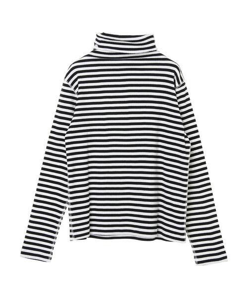 AMERICAN HOLIC(アメリカンホリック)の「針抜きタートルカットプルオーバー(Tシャツ/カットソー・レディース・ブラック/オフホワイト/その他7・M/L)」の17枚目の写真