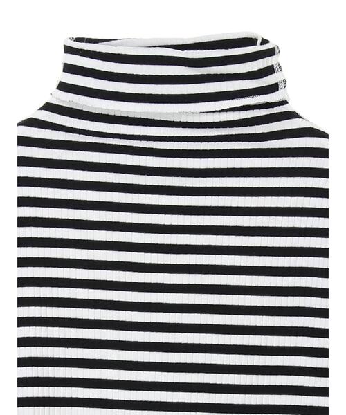 AMERICAN HOLIC(アメリカンホリック)の「針抜きタートルカットプルオーバー(Tシャツ/カットソー・レディース・ブラック/オフホワイト/その他7・M/L)」の16枚目の写真