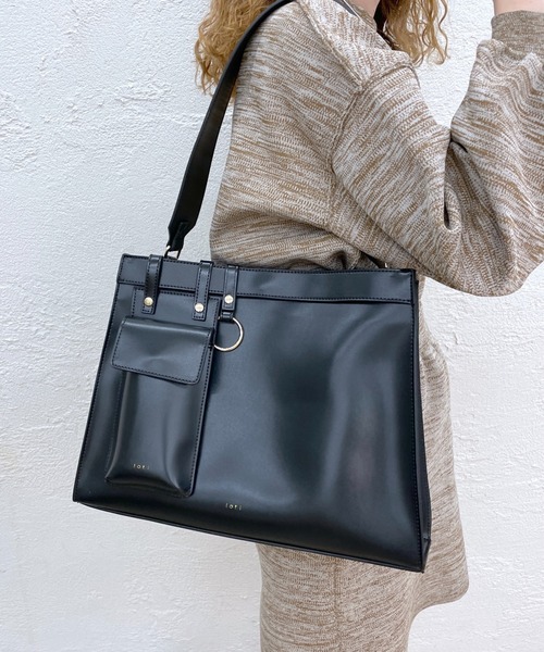 loti（ロティ）の「WEB限定 loti マルチループBAG（トートバッグ・レディース・ブラック/ブラウン・ONE SIZE）」の21枚目の写真