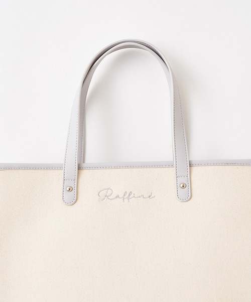 OLIVE des OLIVE(オリーブデオリーブ)の「【WEB限定】トリミングトートバッグ(トートバッグ・レディース・ブラック/ピンク/ライトグレー/ベージュ・FREE)」の17枚目の写真