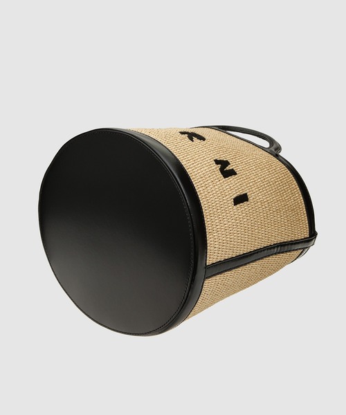 MARNI（マルニ）の「TROPICALIA SMALL BUCKET BAG/スモールバケットバッグ（ショルダーバッグ・レディース・ブラウン/ブラック系その他・ONE SIZE）」の4枚目の写真