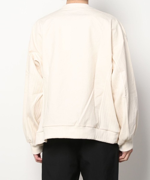 my beautiful landlet（マイビューティフルランドレット）の「【my beautiful landlet】 urake × antique horse cloth sweat（スウェット・メンズ・ネイビー/ブラック/キナリ・0/1）」の8枚目の写真