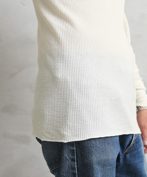 INDERA MILLS(インデラミルズ)の「INDERA MILLS インデラミルズ 800LS LONG JOHNS サーマル(Tシャツ/カットソー・メンズ・ナチュラル・S/M/L/XL)」の8枚目の写真