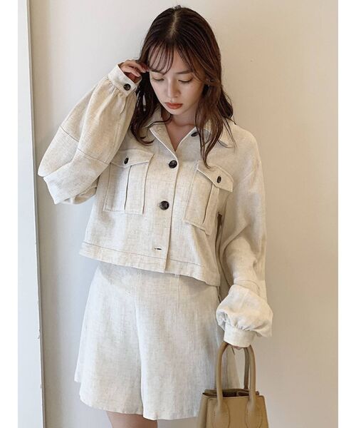 dazzlin（ダズリン）の「ナチュラルポケットシャツ（シャツ/ブラウス・レディース・ベージュ/ブラウン/その他1・FREE）」の11枚目の写真