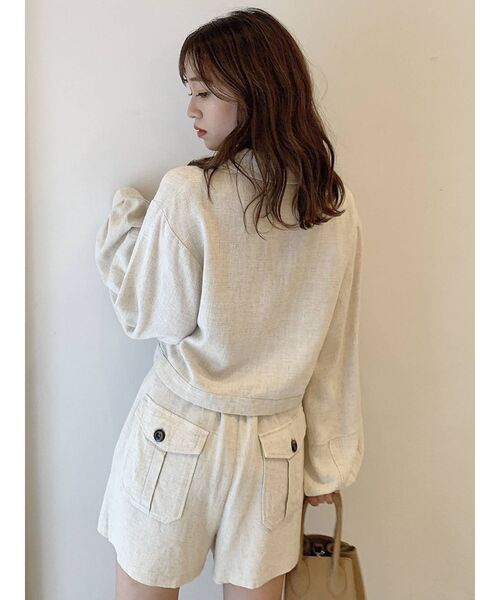 dazzlin（ダズリン）の「ナチュラルポケットシャツ（シャツ/ブラウス・レディース・ベージュ/ブラウン/その他1・FREE）」の14枚目の写真