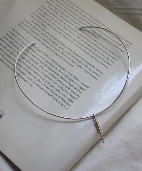 e.m.（イーエム）の「【ZOZOTOWN限定】スタッズチョーカー（チョーカー・レディース・シルバー・FREE）」の10枚目の写真