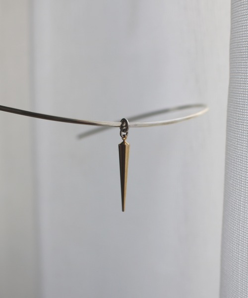 e.m.（イーエム）の「【ZOZOTOWN限定】スタッズチョーカー（チョーカー・レディース・シルバー・FREE）」の13枚目の写真