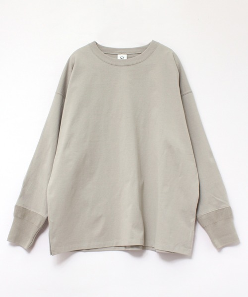 RNA-N(アールエヌエーエヌ)の「M1804 MVSジャージーミリタリープルオーバー(Tシャツ/カットソー・レディース・イエロー/ナチュラル/グレー・MEDIUM)」の2枚目の写真