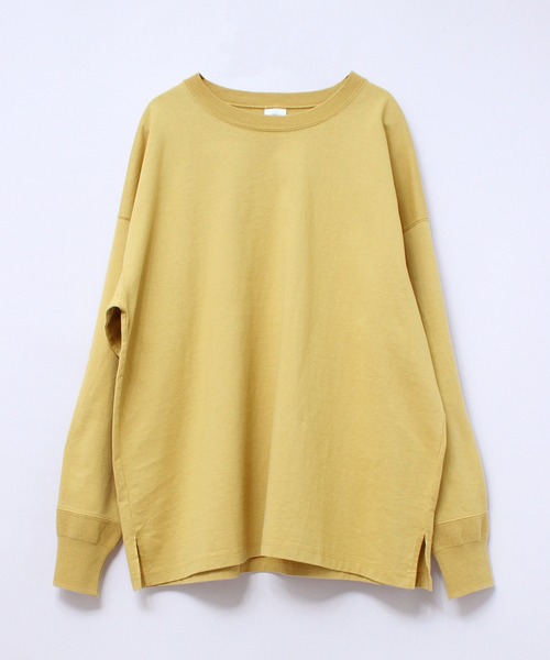 RNA-N(アールエヌエーエヌ)の「M1804 MVSジャージーミリタリープルオーバー(Tシャツ/カットソー・レディース・イエロー/ナチュラル/グレー・MEDIUM)」の3枚目の写真