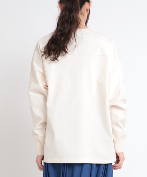RNA-N(アールエヌエーエヌ)の「M1804 MVSジャージーミリタリープルオーバー(Tシャツ/カットソー・レディース・イエロー/ナチュラル/グレー・MEDIUM)」の13枚目の写真