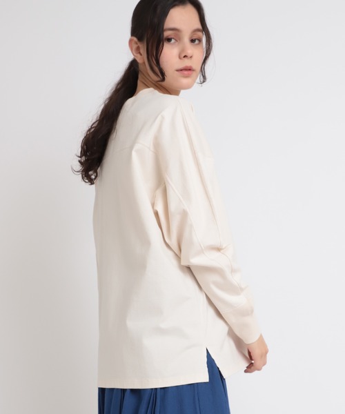 RNA-N(アールエヌエーエヌ)の「M1804 MVSジャージーミリタリープルオーバー(Tシャツ/カットソー・レディース・イエロー/ナチュラル/グレー・MEDIUM)」の17枚目の写真