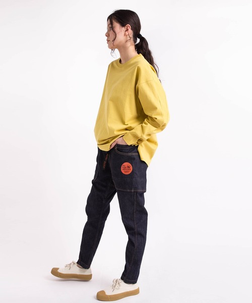 RNA-N(アールエヌエーエヌ)の「M1804 MVSジャージーミリタリープルオーバー(Tシャツ/カットソー・レディース・イエロー/ナチュラル/グレー・MEDIUM)」の4枚目の写真