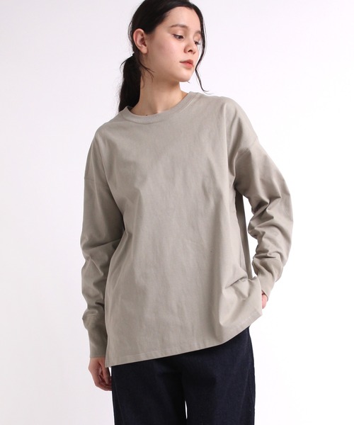 RNA-N(アールエヌエーエヌ)の「M1804 MVSジャージーミリタリープルオーバー(Tシャツ/カットソー・レディース・イエロー/ナチュラル/グレー・MEDIUM)」の6枚目の写真
