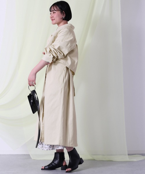 【セール】【SET ITEM】ショートブルゾン＋ロングジレ ３ＷＡＹマルチコート（ブルゾン）｜cepo（セポ）